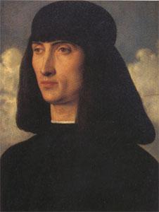 Giovanni Bellini Portrait of a Man (mk05) Sweden oil painting art